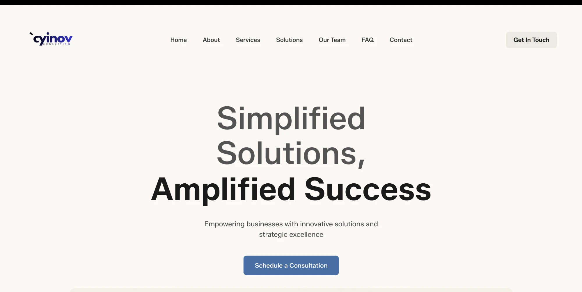 Cyinov Consulting